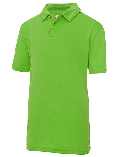 Just Cool - Kids´ Cool Polo - lime green