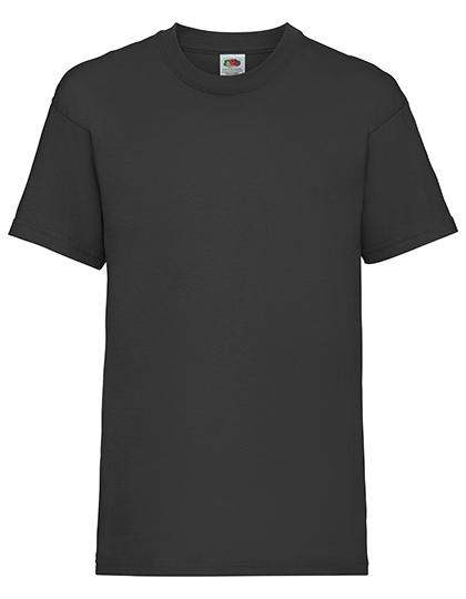 Fruit of the Loom - Kids´ Valueweight T - Black