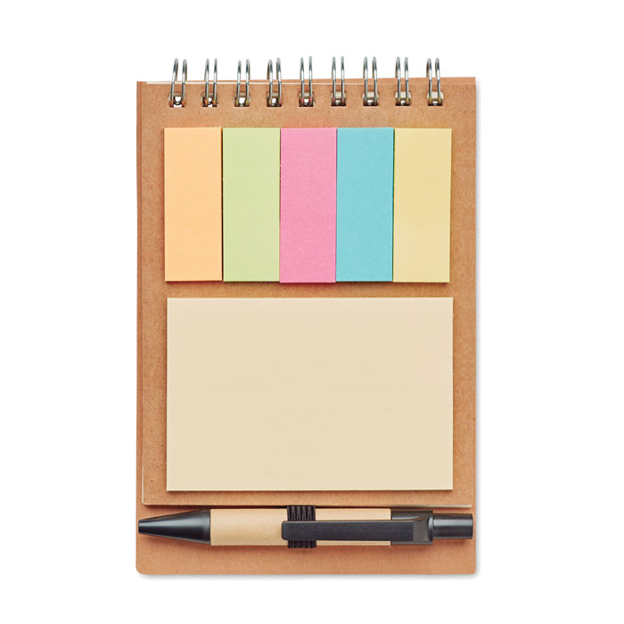MULTIBOOK - Notitieboekje met balpen