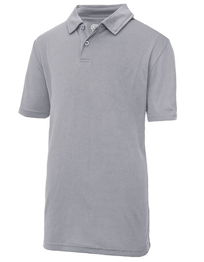 Just Cool - Kids´ Cool Polo - Heather Grey (Solid)