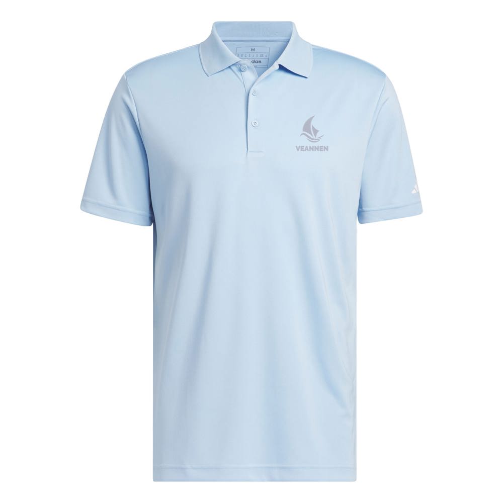 Adidas polo heren - Lichtblauw