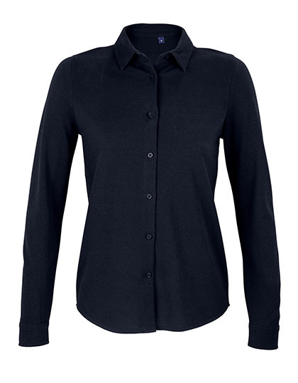 NEOBLU - Women´s Cotton Pique Shirt Basile - Night