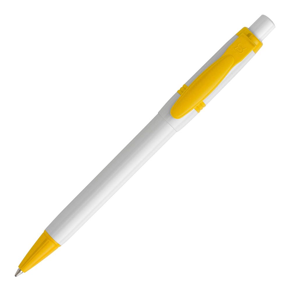 Balpen Olly hardcolour - Wit / Geel