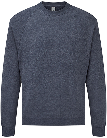 Fruit of the Loom - Classic Raglan Sweat - Heather Navy