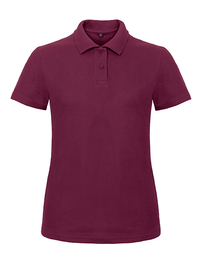 B&C BE INSPIRED - Women´s Polo ID.001 - Wine