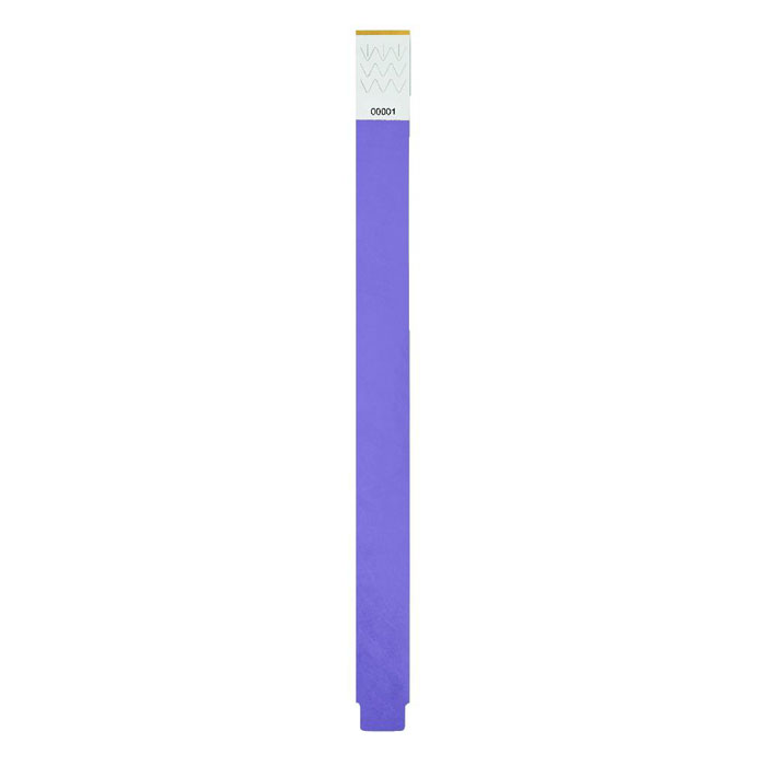  TYVEK - Èèn vel met 10 event armbandjes