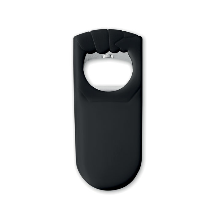 BLABBY - Flessenopener/sluiter - zwart