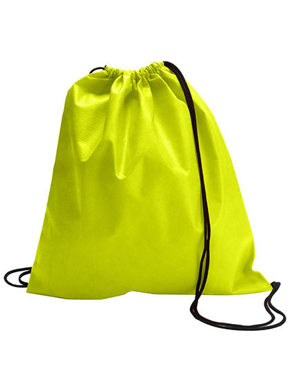 L-merch - Drawstring Backpack Modo - lime green