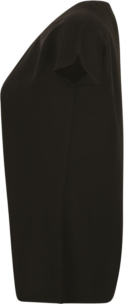H597 - Ladies pleat front blouse