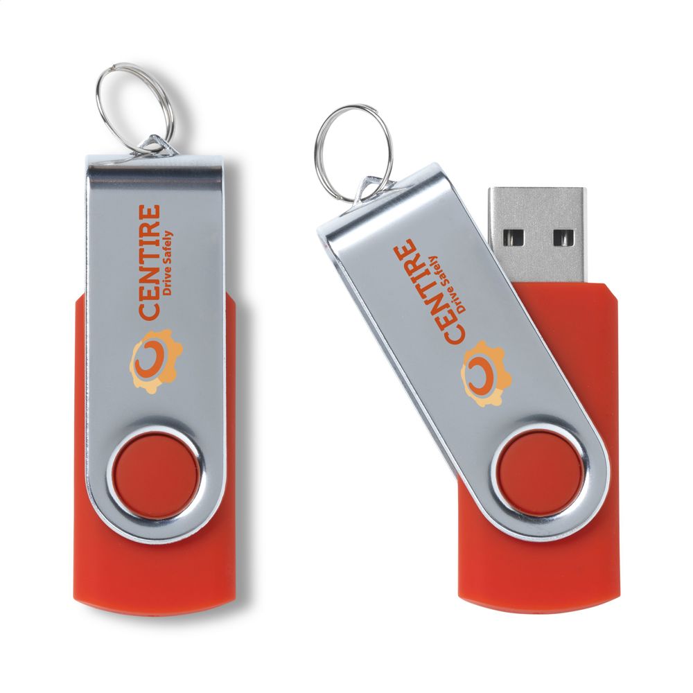 USB Twist from stock 8 GB - Rood