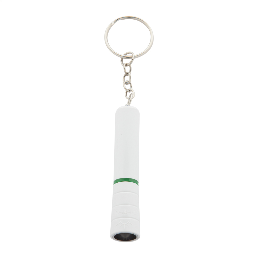 Waipei - mini zaklamp - groen/wit