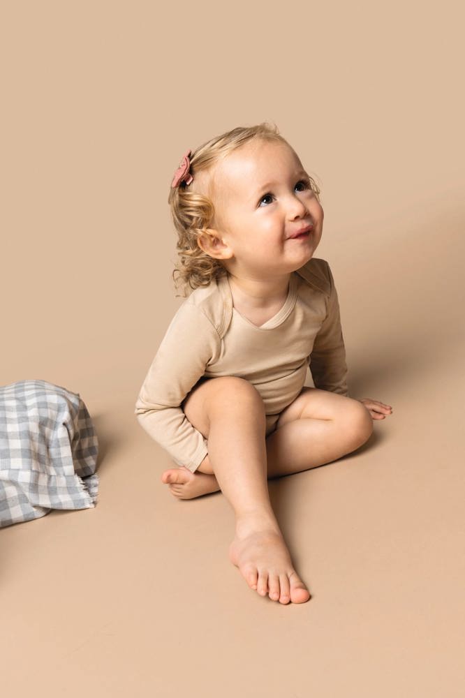 K837 - Baby body van biologisch katoen