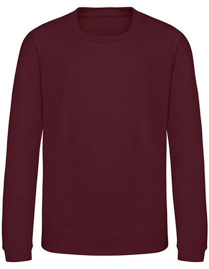 Just Hoods - Kids´ AWDis Sweat - Burgundy