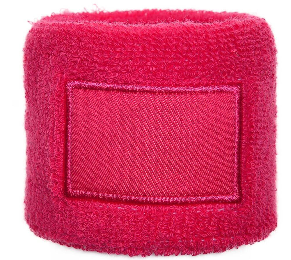 Polsband met label - Roze (PMS 212c) / Roze