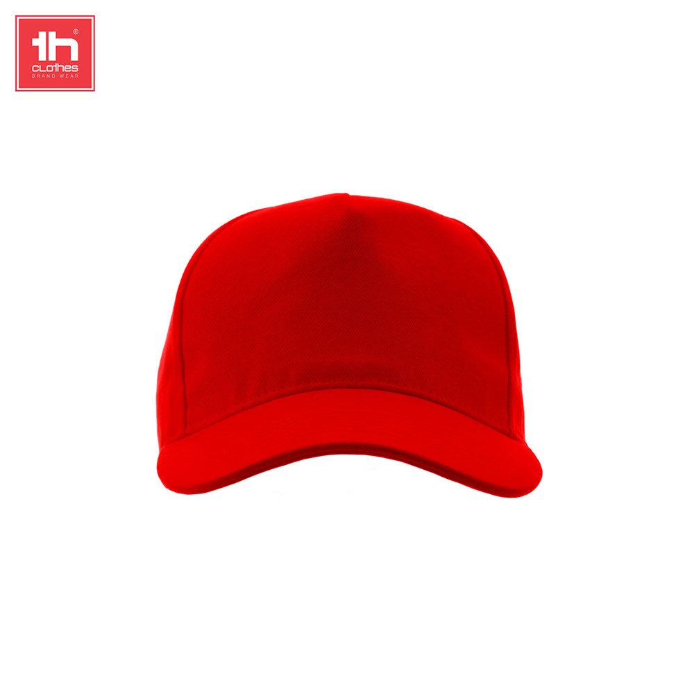 Adult five panel cap Cabral - Rood