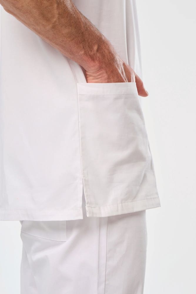 WK504X - Katoenen unisex tuniek met korte mouwen