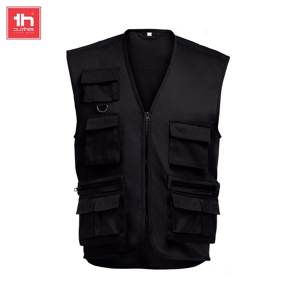 Multipocket vest Pixel - Zwart