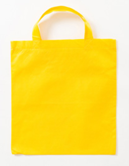 Printwear - PP Shopper Bag Short Handles - Yellow (ca. Pantone 115U-HKS 04)