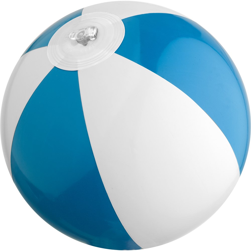 Bicolor mini strandbal - Blauw