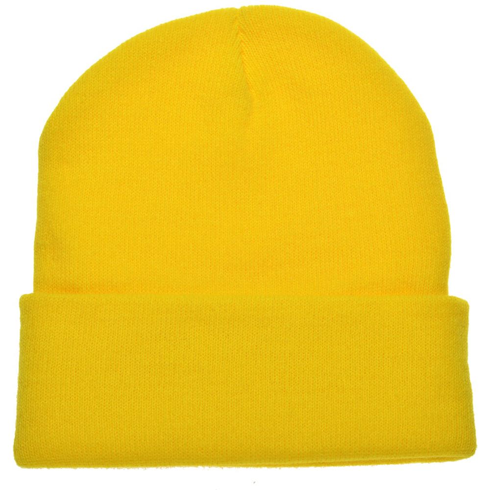 Gebreide muts - Geel (PMS 101c) / Geel