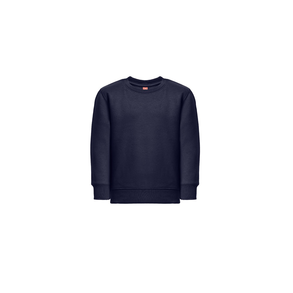 THC DELTA KIDS. Sweatshirt voor kinderen van gerecycled katoen en polyester - Marineblauw