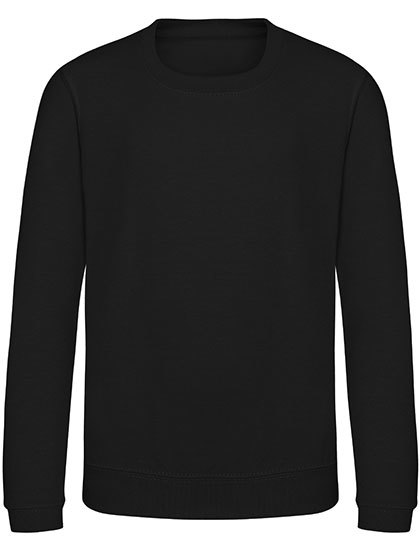 Just Hoods - Kids´ AWDis Sweat - Jet Black
