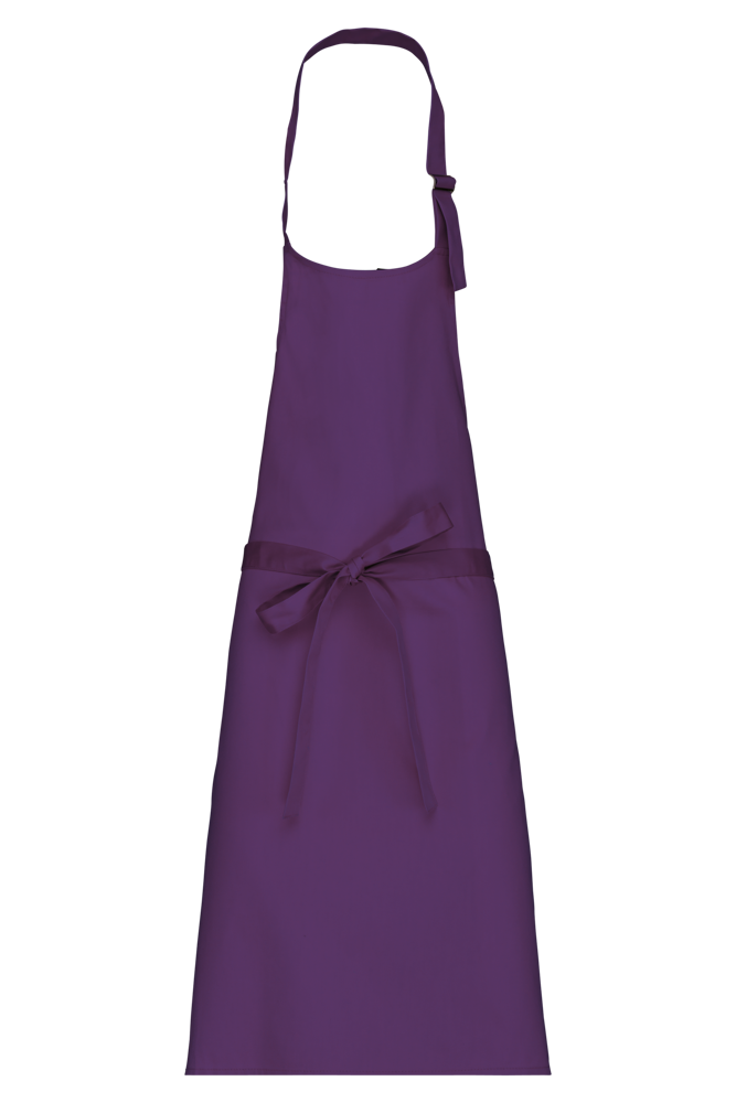 K8000 - Schort van polykatoen zonder zak - purple