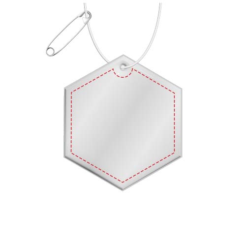RFX™ H-12 zeshoekige reflecterende pvc hanger