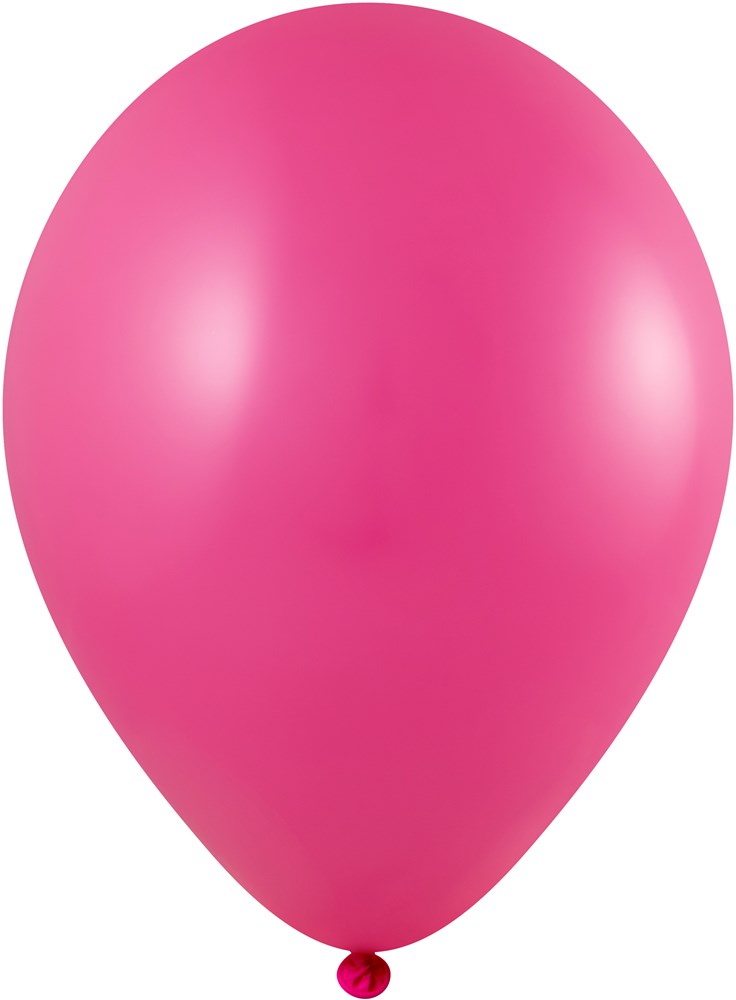 Ballonnen onbedrukt 85/95 cm - Ø 33 cm - 11 inch - Magenta (1040) Pastel (± PMS 219)