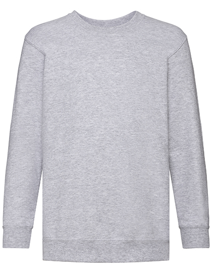 Fruit of the Loom - Kids´ Classic Set-In Sweat - Heather Grey