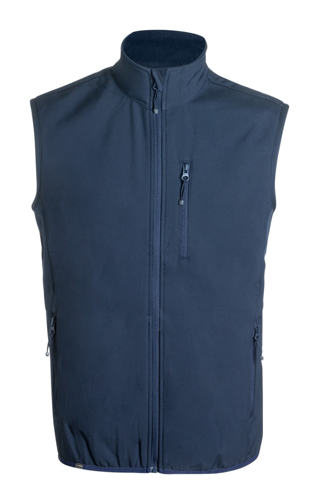 Shelles - RPET softshell vest - Donker blauw