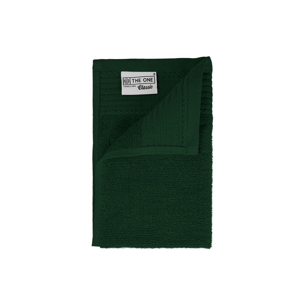 Classic Guest Towel - Donkergroen