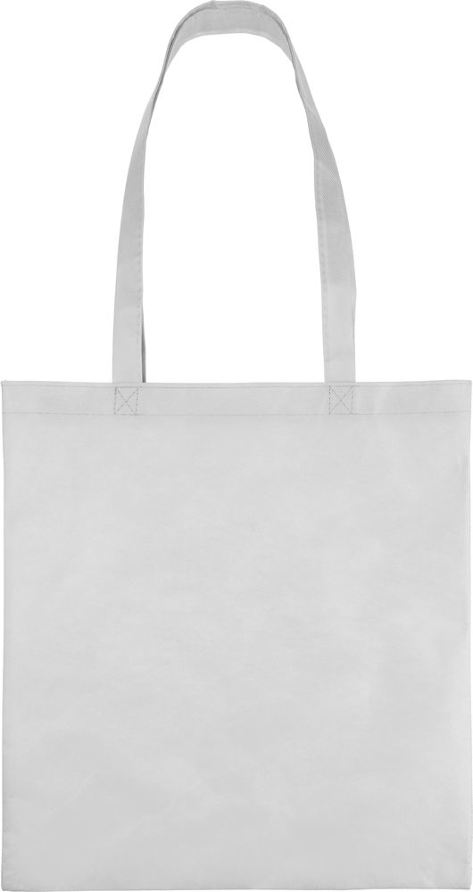 Non-woven (80 gsm) draagtas Taye - Wit