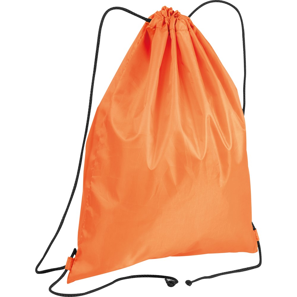 Gymbag van gerecycled polyester - Oranje