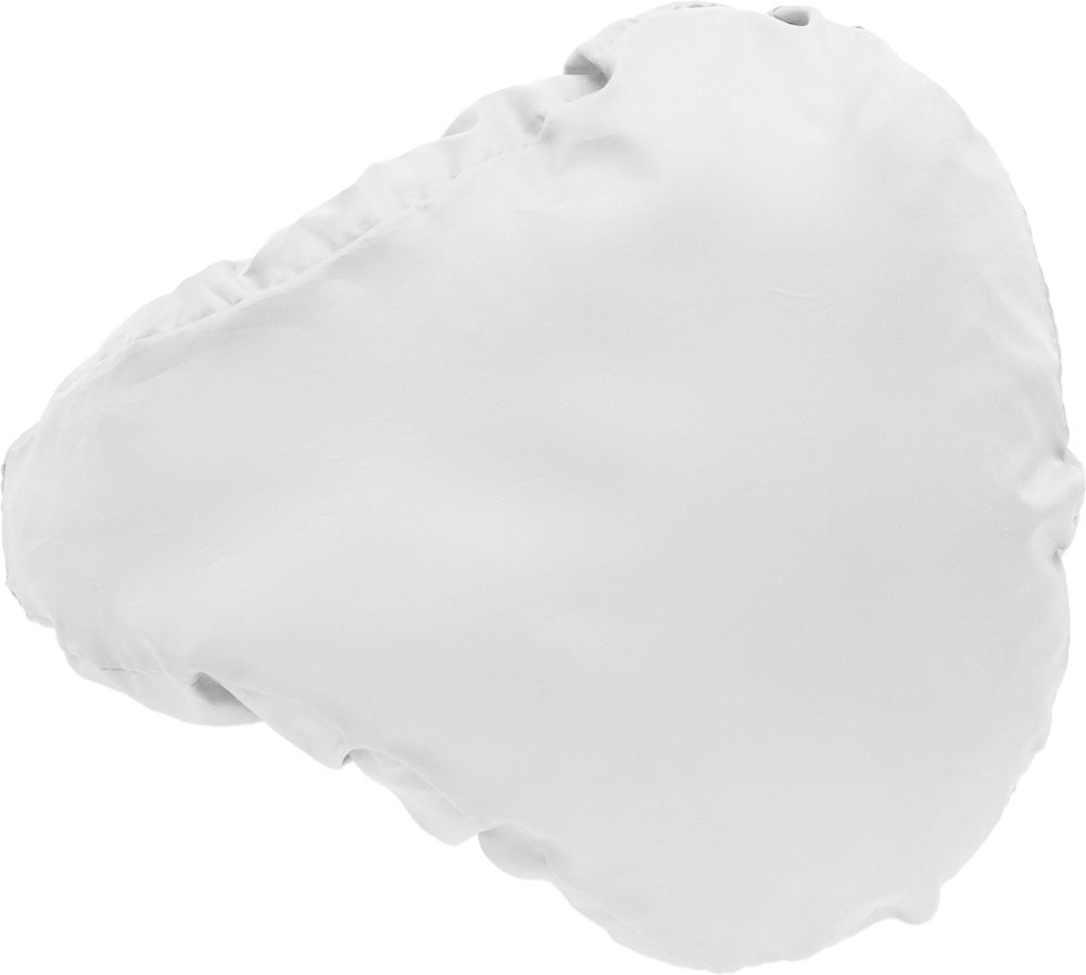 Gerecyclede polyester (190T) fietszadelhoes Xander - Wit