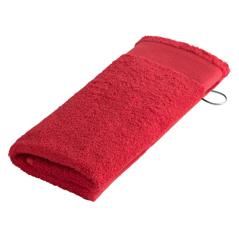 Sophie Muval golfhanddoek 55x30 cm, 450 gr/m² - Rood (PMS 199c) / Rood