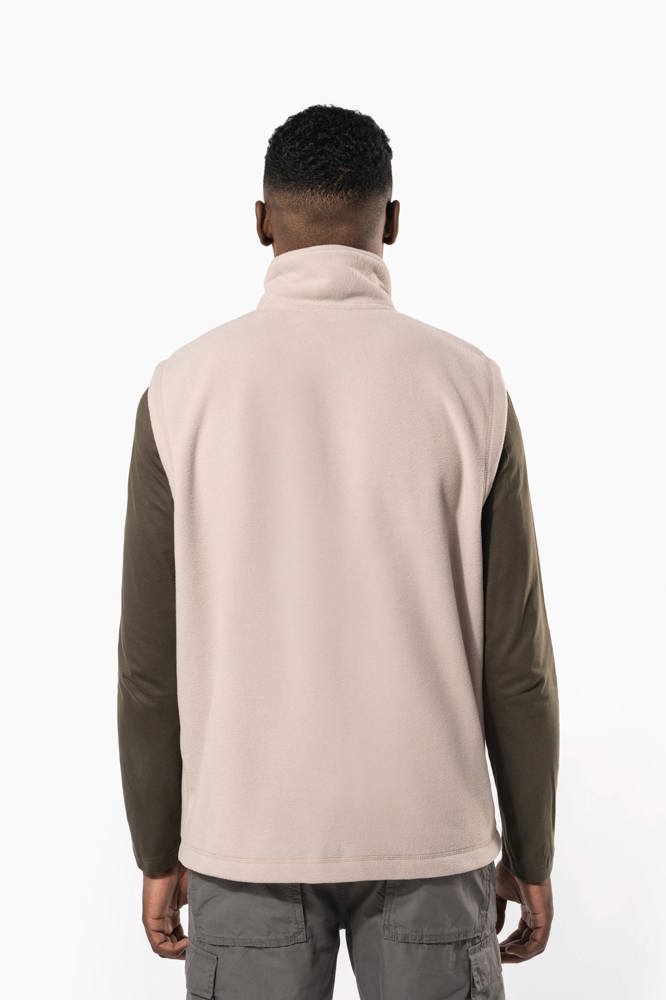 K913X - Bodywarmer van microfleece heren