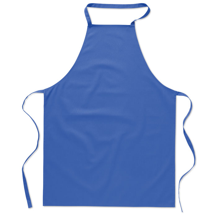KITAB GLASGOW - Katoenen keukenschort - Royal Blauw