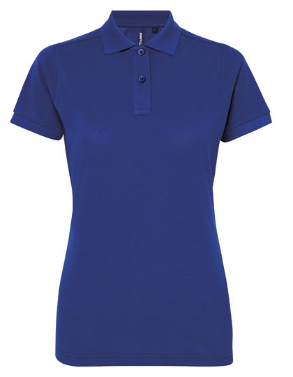 Asquith & Fox - Women´s Polycotton Blend Polo - royal