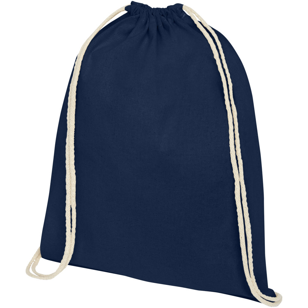 Oregon premium 100 g/m² katoenen rugzak 5L - Marineblauw