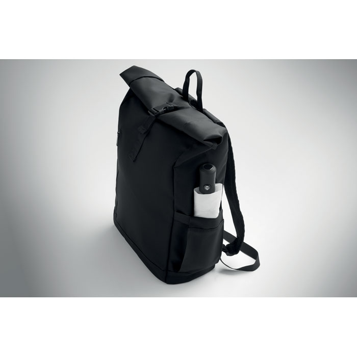 BANGKOK ROLL - Rolltop laptop rugzak 600D