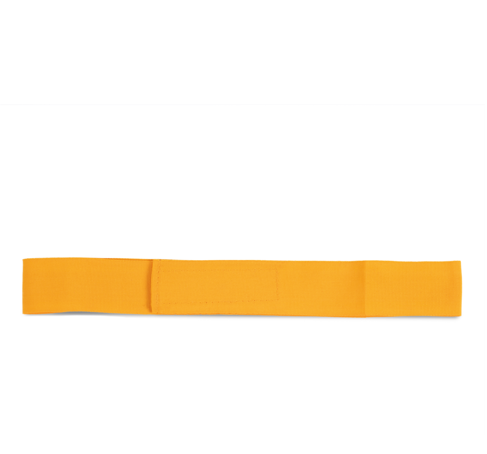 KP066B - Afneembaar lint voor Panama & Boater hoeden - yellow