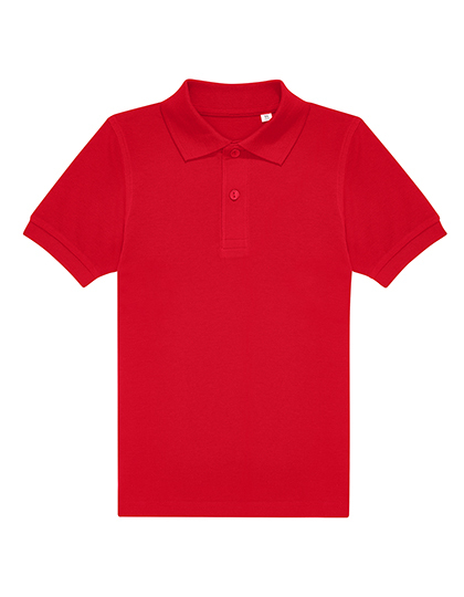 B&C BE INSPIRED - Kids My Polo 180 - red