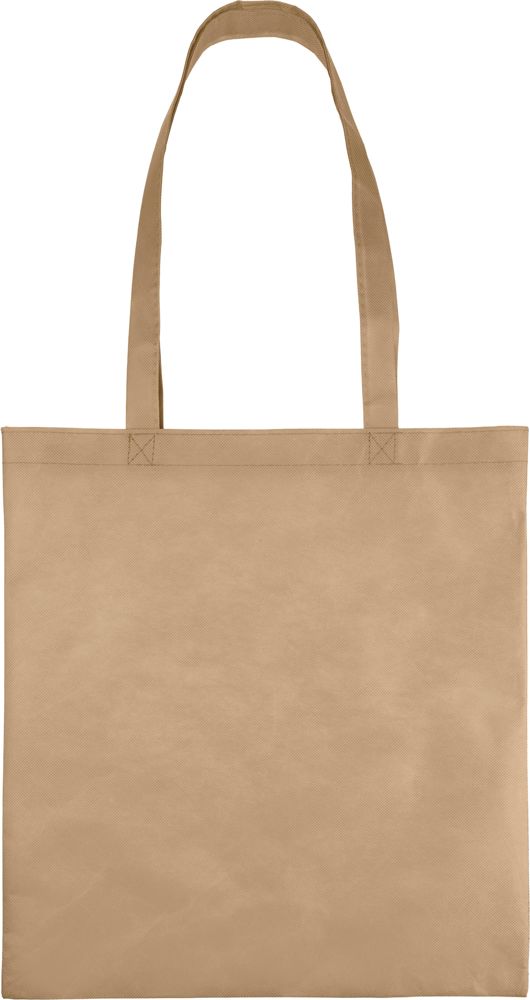 Non-woven (80 gsm) draagtas Taye - khaki (écru)
