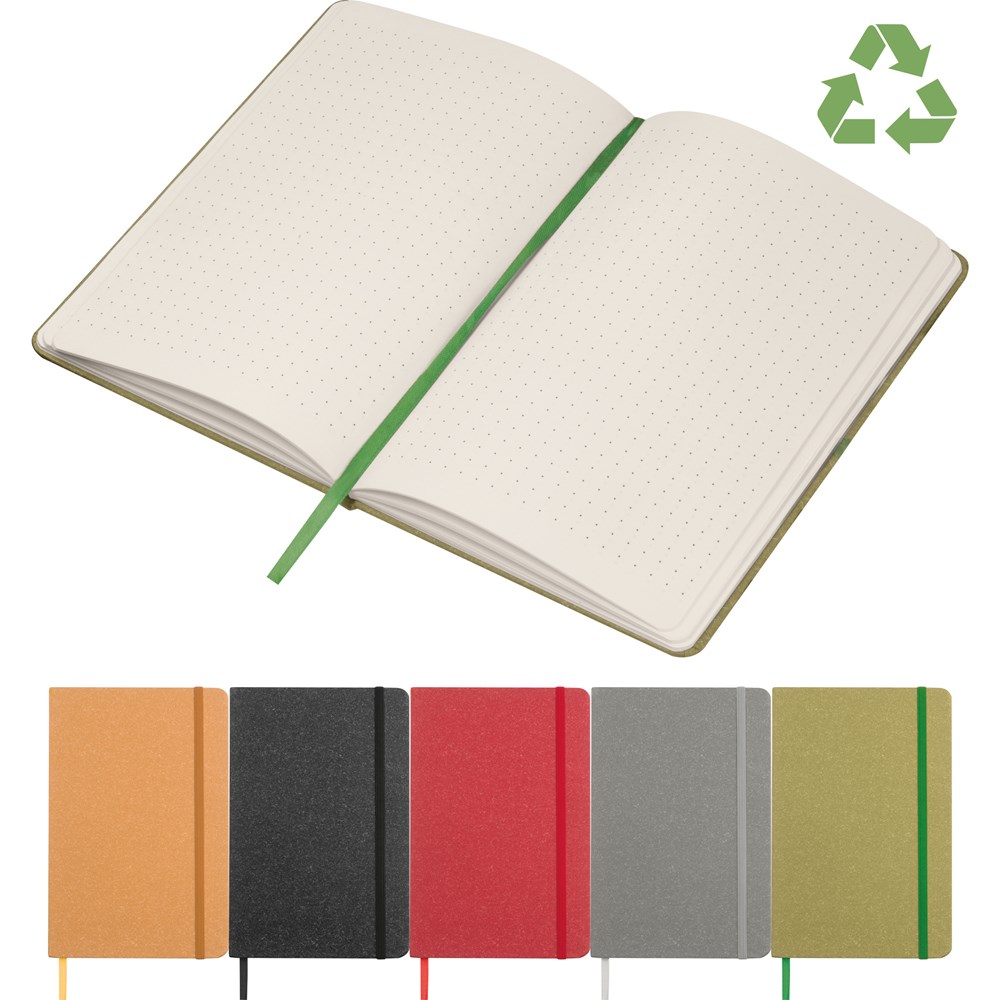 A5 notitieboekje van gerecycled karton