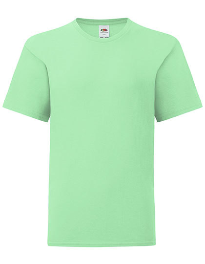 Fruit of the Loom - Kids´ Iconic T - Neo mint