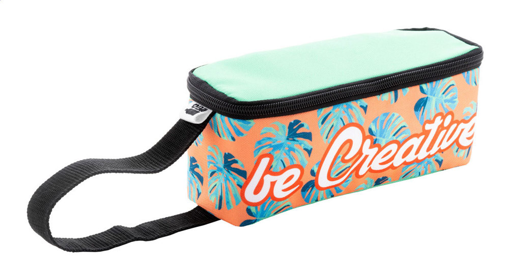CreaSnack Panino - Custom made koel/lunchtas - zwart/wit
