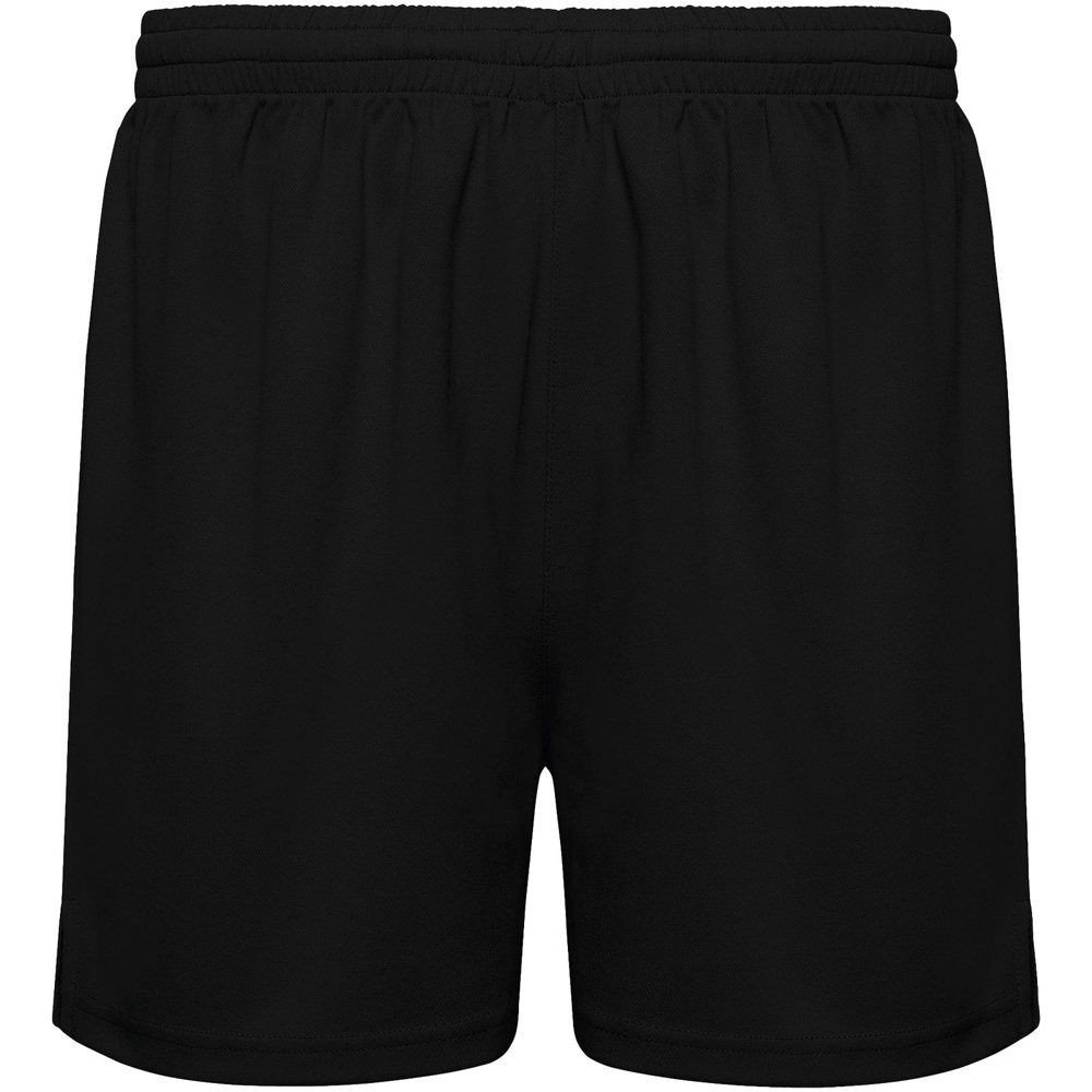 Player 140 g/m² unisex sportshort - Zwart