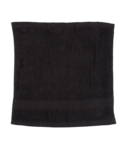Towel City - Luxury Face Cloth - Black
