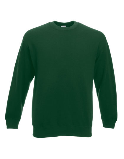 Fruit of the Loom - Classic Set-in Sweat - Bottle Green